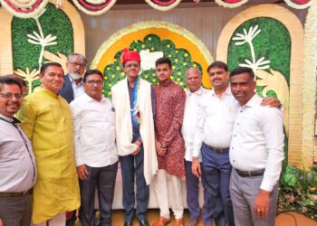 दानशूर उद्योगपती प्रकाश शेठ धारीवाल यांचा सन्मान