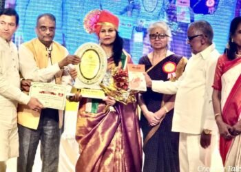 सुनंदा चोरडिया यांना ”स्वानंद भरारी सृजनशील संपादकीय सेवा पुरस्कार”