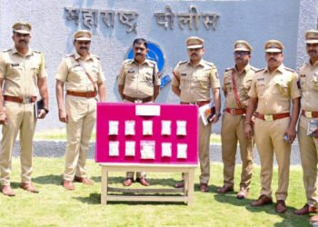 घरफोडी चोरीचे एकूण १० गुन्हे उघडकीस