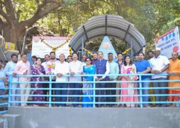 श्री क्षेत्र सप्तशृंग गडावर प्रकाशशेठ धारिवाल यांच्या देणगीतून शुद्ध पिण्याच्या पाण्याची व्यवस्था