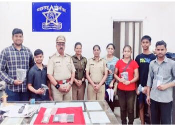 गहाळ झालेले २ लाखाचे १३ मोबाईल हस्तगत