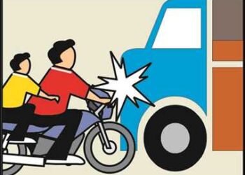 वाहनाच्या धडकेने दुचाकीस्वार ठार