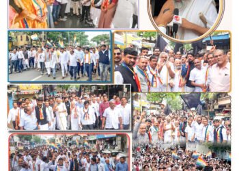 पावागढ में जैन तीर्थंकरोंकी मूर्तिओंकि तोड़फोड़ के खीलाप जैन समाज पुणे का मोर्चा