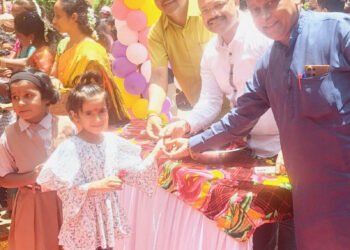 मुनोत विद्यालयात सनई- चौघड्यांच्या निनादात स्वागत