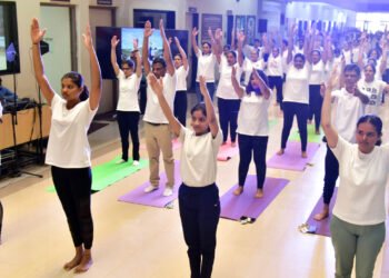 आंतरराष्ट्रीय योग दिनानिमित्त सूर्यदत्तमध्ये ‘सूर्यदत्त योगवारी यात्रा आरोग्याथॉन-२०२४’