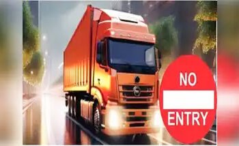 गंगाधाम शत्रुंजय मंदिर रस्त्यावर जड वाहतुकीस बंदी