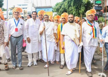 श्री जैन श्वेतांबर दादावाडी टेम्पल मध्ये गुरुभगवंतांचा चार्तुमास प्रवेश