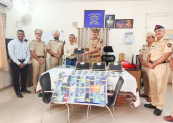 ११.५० लाख रुपये किंमतीचे हरवलेले मोबाईल हस्तगत