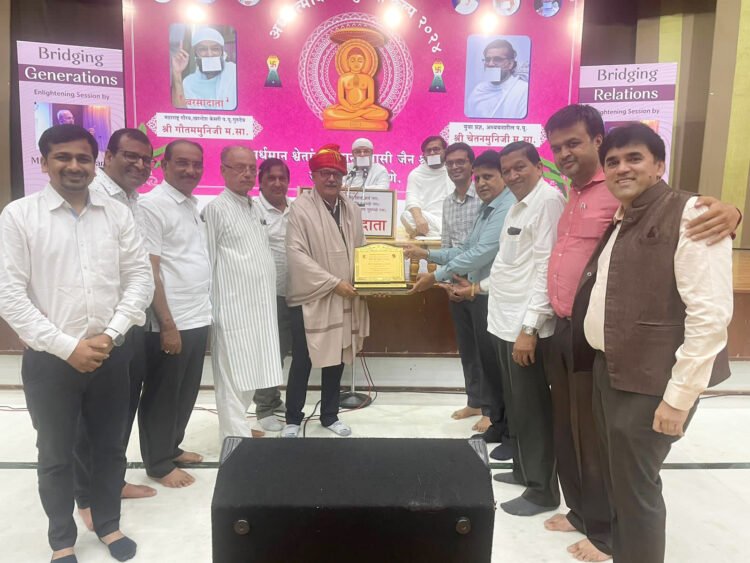 आचार्य प. पू. आनंदऋषिजी म. सा. की १२५ वी जन्मजयंति उत्साह से सम्पन्न 1 7 8 24 3