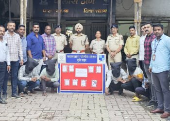 गर्दीचा फायदा घेऊन भाविकांचे दागिने चोरणारे पकडले 9 गर्दीचा फायदा घेऊन भाविकांचे दागिने चोरणारे पकडले