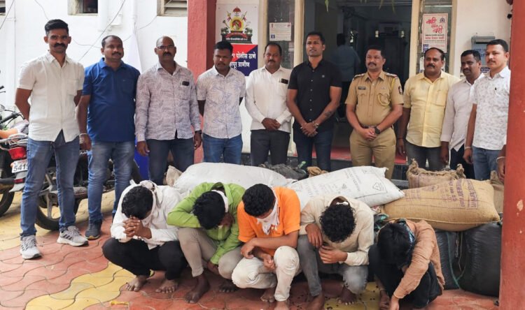 चिंचुका चोरी मधील ५ आरोपीस अटक 1 14 10 24 6