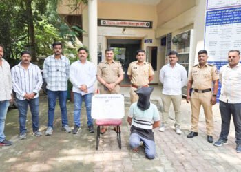 वृध्द महिलेचे मंगळसूत्र हिसकावणारा चोरटा पकडला