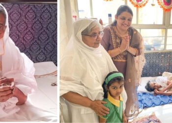 लिलाबाई ओस्तवाल इनके संथारा व्रत का 36 वा दिन