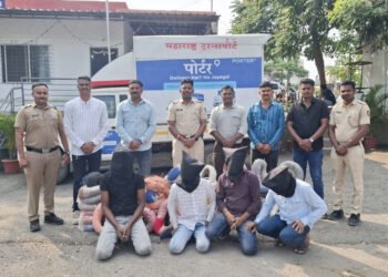 कॉपर वायर चोरणारी टोळी जेरबंद, १३ लाखांचा मुद्देमाल जप्त