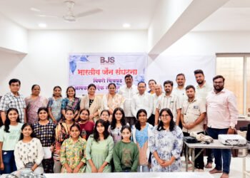 भारतीय जैन संघटना द्वारा आयोजित वर्कशॉप