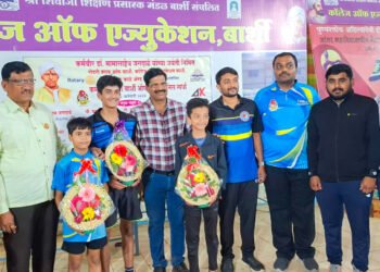 राजवर्धन, संकल्प, मृदेय, श्रावणी, मृदुला, वेदांकिता यांना टेबल टेनिस स्पर्धेत विजेतेपद