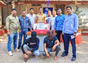 सराईत गुन्हेगाराकडून २ पिस्तुल व ३ जिवंत काडतुसे जप्त