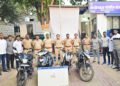 अल्पवयीन मुलाकडून चोरीच्या चार दुचाकी हस्तगत