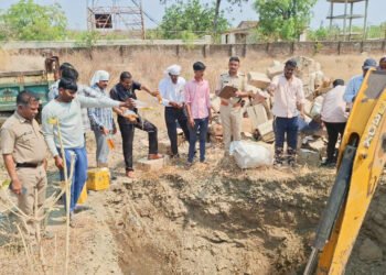 ६ लाखांच्या देशी-विदेशी दारूचा नाश