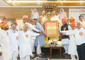 पू. आ. श्री नित्यानंदसूरीश्वरजी म. सा. को “राष्ट्रसंत” पदवी से अलंकृत किया गया