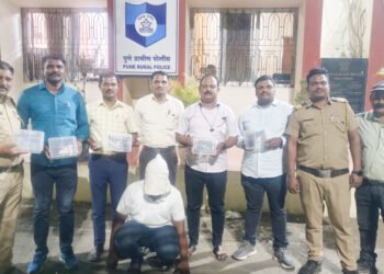 रेकॉर्डवरील गुन्हेगाराकडे सापडली ४ पिस्तुले, १२ जिवंत काडतुसे