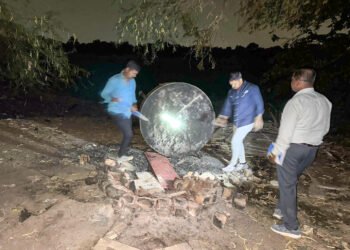 हातभट्टीवर लोणीकंद पोलिसांचा धडक छापा 5 हातभट्टीवर लोणीकंद पोलिसांचा धडक छापा