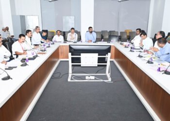 जिल्हाधिकाऱ्यांच्या अध्यक्षतेखाली जिल्हा वार्षिक योजनेचा आढावा