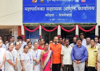 देवदूत तळेवाड यांचा कोंढवा येवलेवाडी कार्यालयाकडून सत्कार