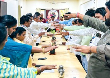 कोंढवा येवलेवाडी कार्यालयात ‘वाचाल तर वाचाल’ व तंबाखूमुक्ततेचा संकल्प