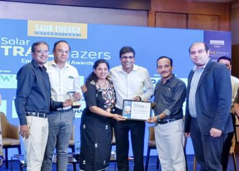 एनर्जी मैक्स इंडिया को सोलर अवॉर्ड