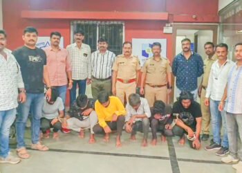 गोळीबार करून जीवे मारण्याचा प्रयत्न करणारे सहा आरोपी जेरबंद