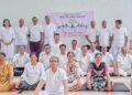 हाइड पार्क ‘ओल्ड इज गोल्ड’ ग्रुपकडून योग दिनानिमित्त सामूहिक योगाभ्यास