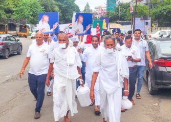 गिरनार 108 सोसाइटी मैं प.पु. प्रवीणऋषिजी म.सा. का भव्य स्वागत