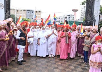 ‘आगम पर्व 2025’ का आनंद दरबार में हुवा मंगलमय प्रवेश