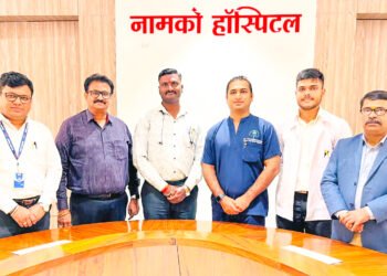 नामको हॉस्पिटलमध्ये ५० एण्डोस्कोपिक स्पाईन सर्जरी यशस्वी