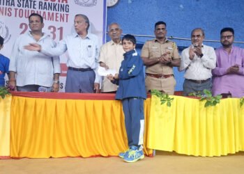 बार्शीचा राजवर्धन तिवारी राज्य स्पर्धेत चमकला