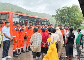 लवासात पीएमआरडीए आपत्ती प्रतिसाद पथकाची पाहणी