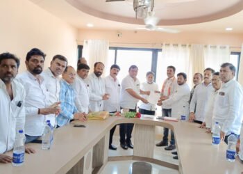 भूम तालुका काँग्रेसतर्फे आढावा बैठक पार पडली