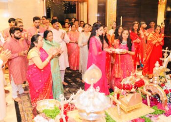 पुणे में पर्युषण पर्व पर भगवान महावीर के पाँच पालनों का विशेष दर्शन