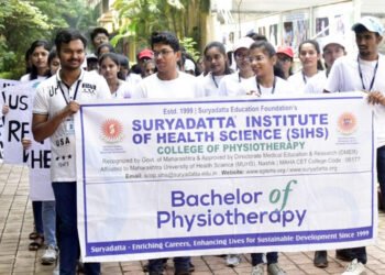 सूर्यदत्त फिजिओथेरपी इन्स्टिट्यूटचा आयआयआरएफ रँकिंगमध्ये मानाचा मुकुट