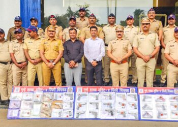 २० दिवसांत ४५ अटक, ५० पिस्तुले आणि ७९ जिवंत काडतुसे जप्त