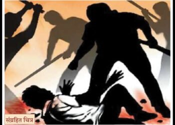 सुरक्षा रक्षकाला मारहाण करून लुबाडले