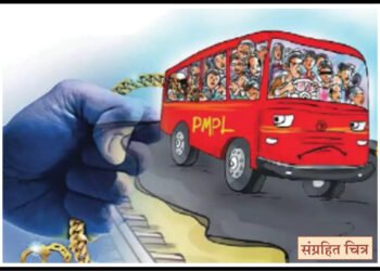 महिलेच्या आरडाओरड्याने बस कंडक्टरने पकडला चोरटा