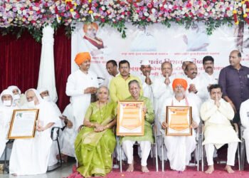 आनंद दरबार में सर्वधर्म संत पूजन समारोह संपन्न