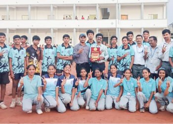 पोदार स्कूलचा तालुकास्तरीय व्हॉलीबॉल स्पर्धेत विजय