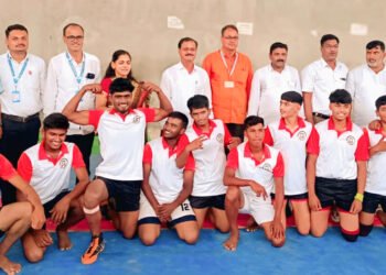 तालुकास्तरीय कबड्डी स्पर्धेत शंकरराव पाटील कनिष्ठ महाविद्यालयाचा विजय