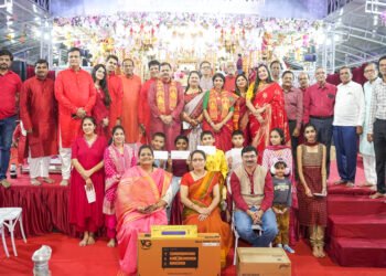 नवरात्र उत्सवानिमित्त माँ आशापुरा माता मंदिरात वक्तृत्व स्पर्धा संपन्न