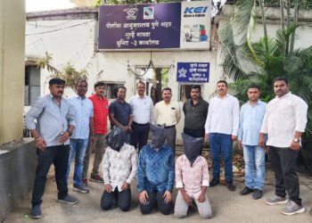 पोलीस हवालदार अमोल काटकर यांना मारहाण करणारे तिघे जेरबंद