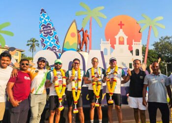 गोव्यातील ‘आयर्नमॅन 70.3’ मध्ये बार्शीचा चार खेळाडूंचा ऐतिहासिक विजय