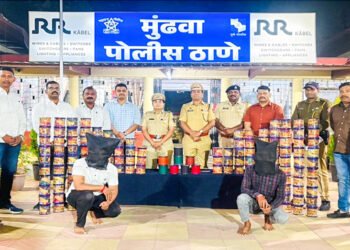 नायलॉन मांजा विक्री करणारे दोन तरुण जाळ्यात